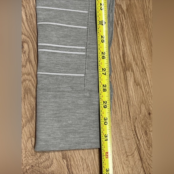 Blanqi Maternity Legging Compression Size L‎ Hipster Cuffed Dove Gray NEW - Picture 13 of 14